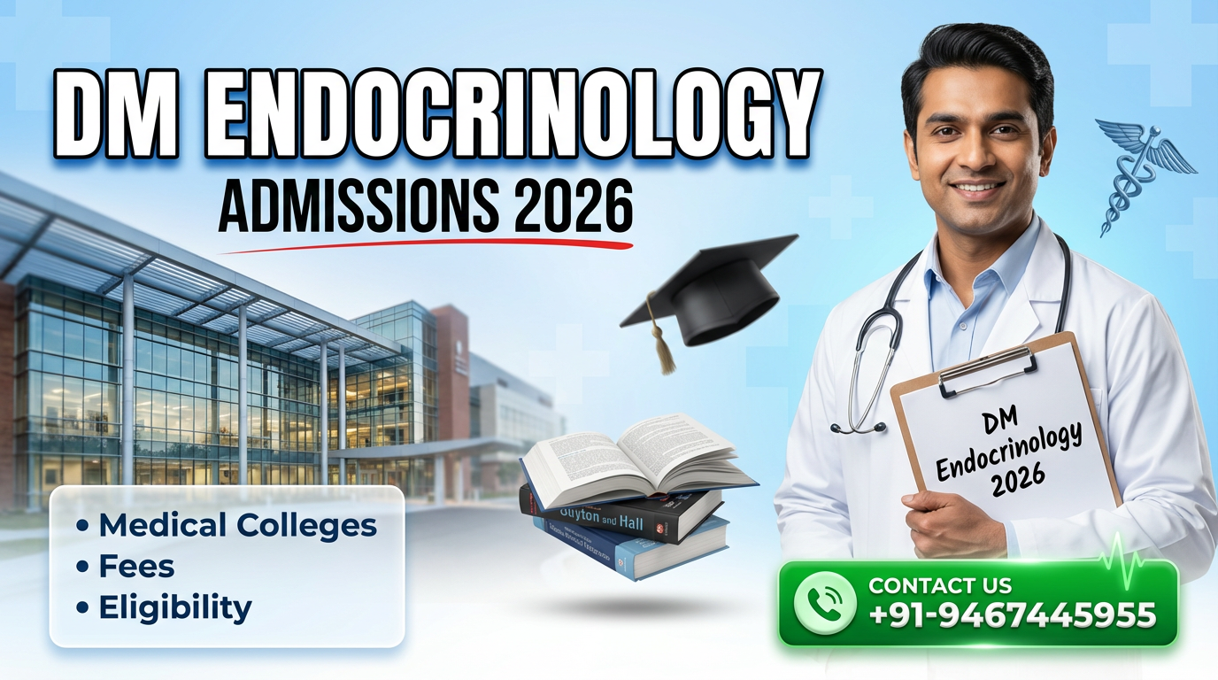 DM Endocrinology: Admissions, Medical Colleges, Fees, Eligibility Criteria Details